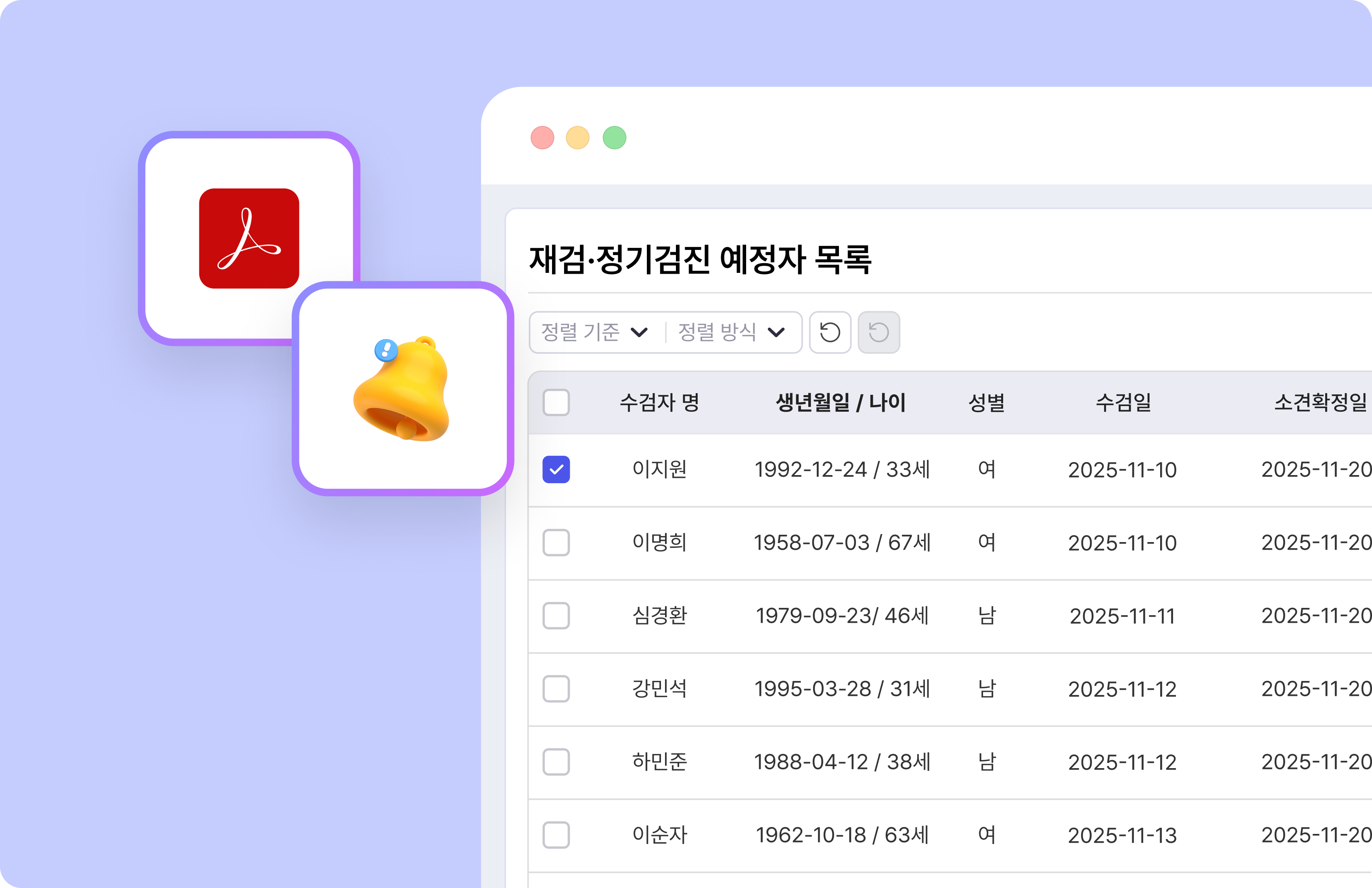 사후관리 및 재방문 유도
